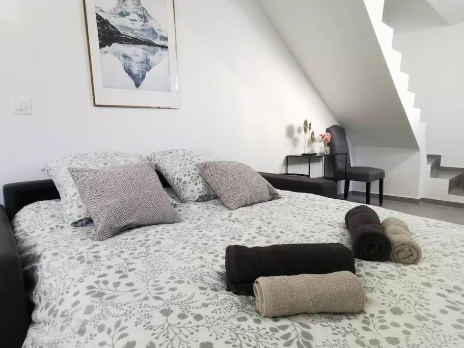 L'Elegant Duplex - Clim I Wifi I Proche Du Centre-Ville Мирамас Экстерьер фото